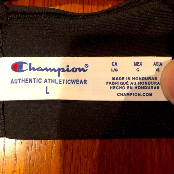 Champion Ladies Black Sports Bra, new never used - Picture 4 of 4